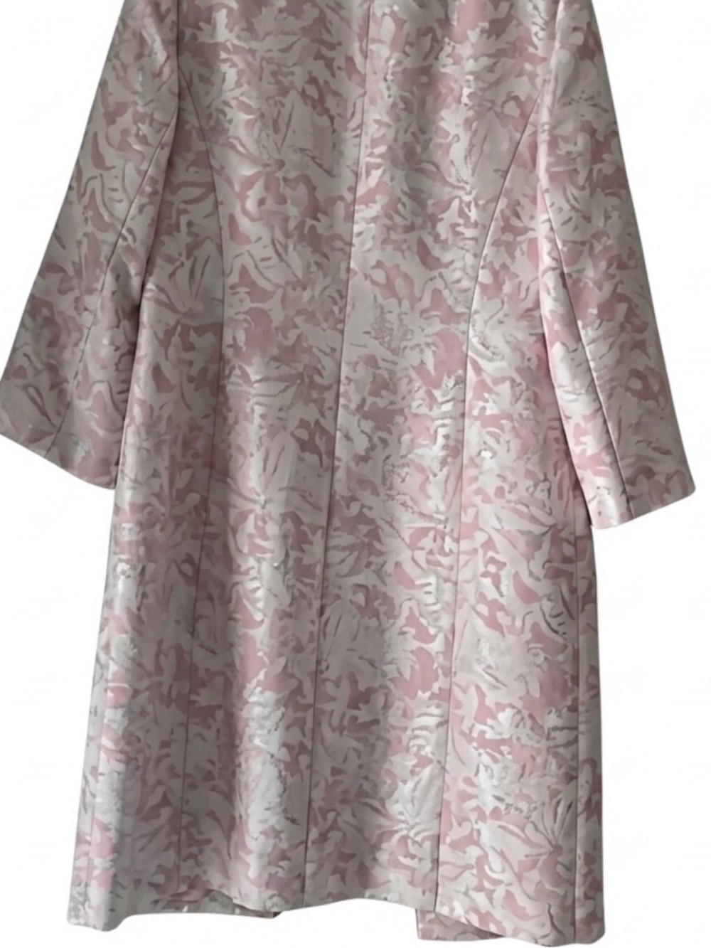 Kasper Women's Evening Coat Blazer Brocade Floral Pattern
Size 14 Beaded Neck - Picture 12 of 12